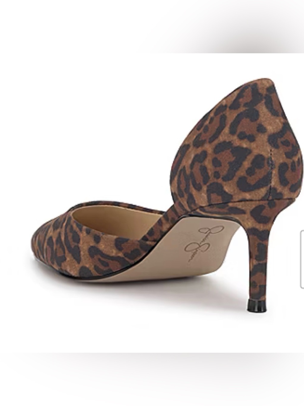 JS Jessica Simpson Quinnlyn Womens Pointed Closed Toe Stiletto Heel Pumps - Picture 4 of 8